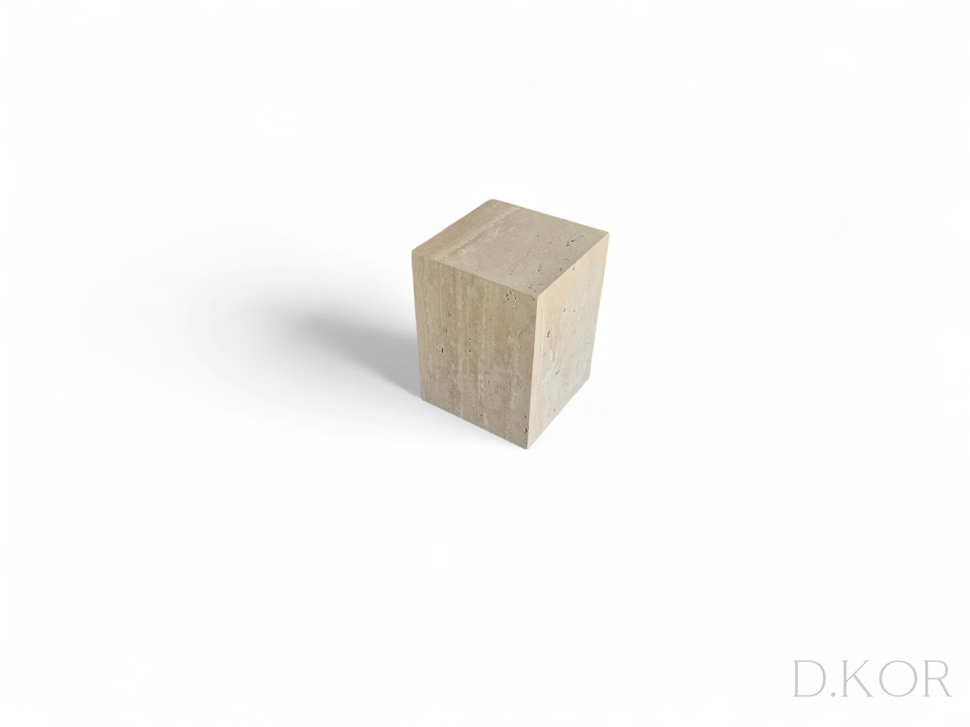 Krémový odkládací stolek - Obrázek 3